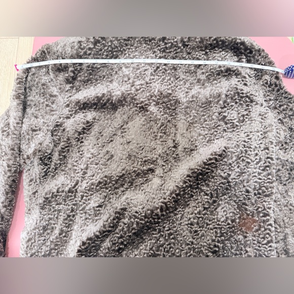 Alpine Studio Size Large Cozy brown Faux Fur Women's Coat early 2000s/90s - Picture 16 of 16